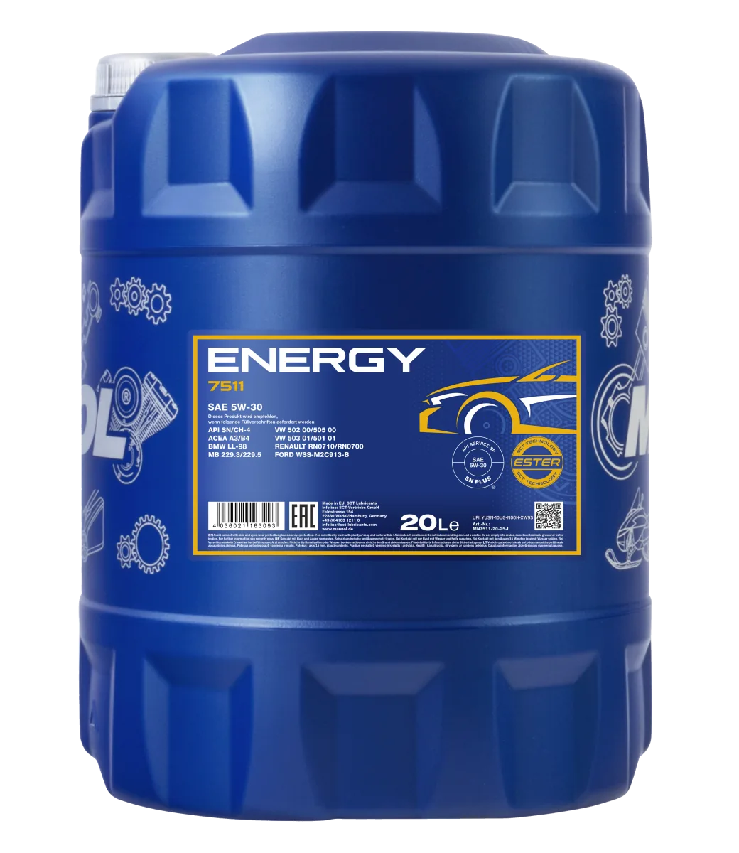 MANNOL Energy 5W-30 — olej silnikowy
